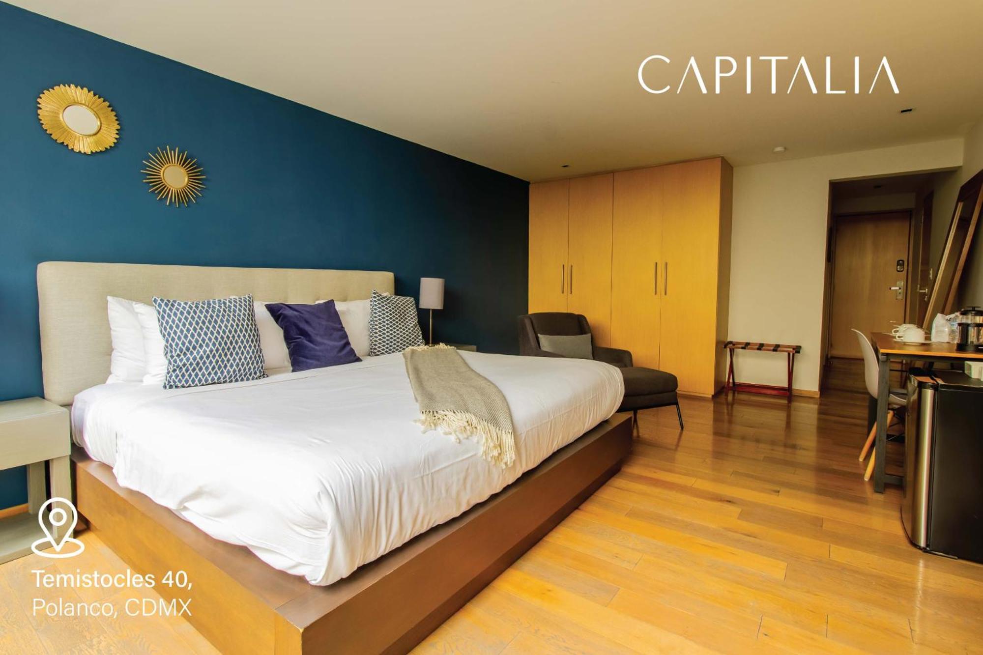 Capitalia - Luxury Apartments - Temistocles 40 Mexico City Luaran gambar