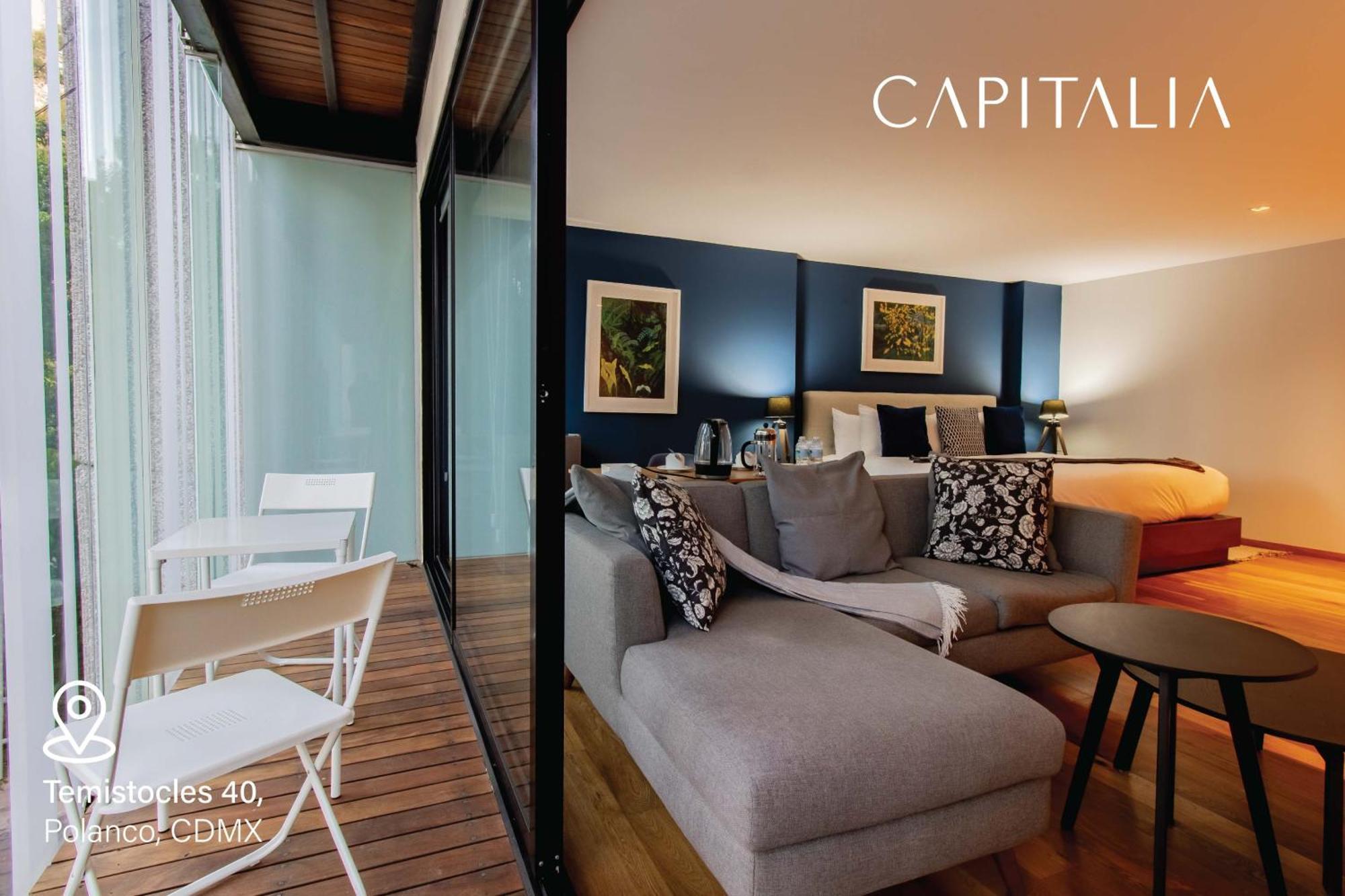 Capitalia - Luxury Apartments - Temistocles 40 Mexico City Luaran gambar